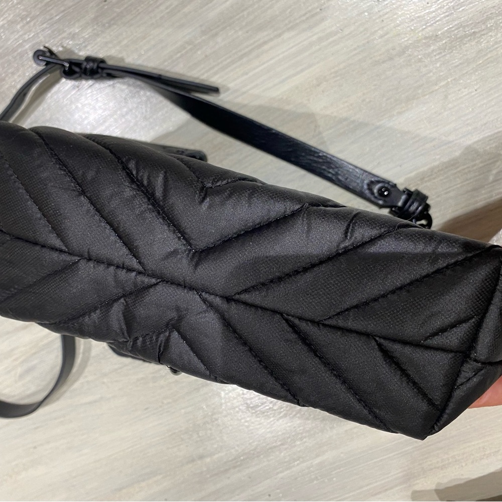 Rebecca Minkoff Edie Small Black Quilted Crossbody. - Picture 6 of 7